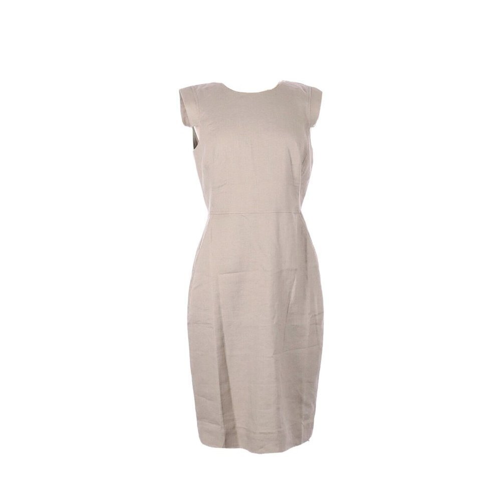 J. Crew Beige Sheath Resume Dress (NWOT)